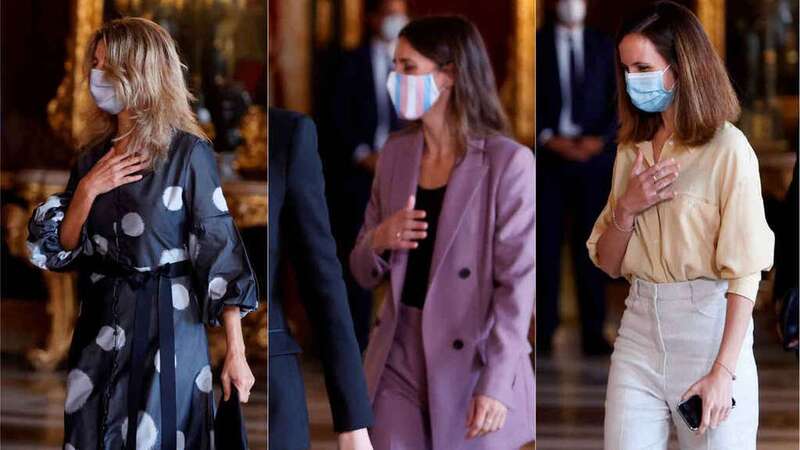 Tres ministras del Gobierno de España/Archivo.